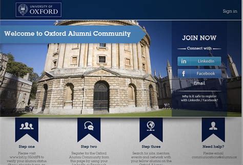 Alumni Resource - Introducing the Oxford Alumni Community website - Blackfriars Hall