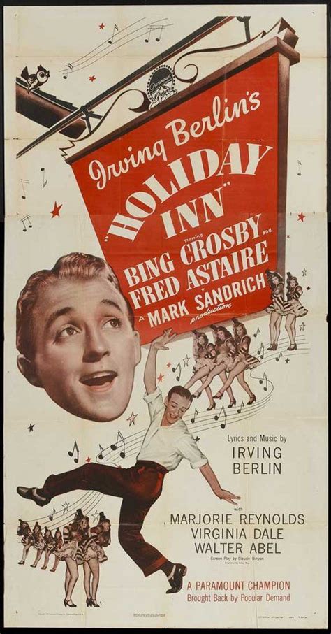 Holiday Inn 11x17 Movie Poster (1942) | Movie posters, Classic films ...