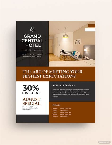 Hotel Flyer Templates in Word - FREE Download | Template.net