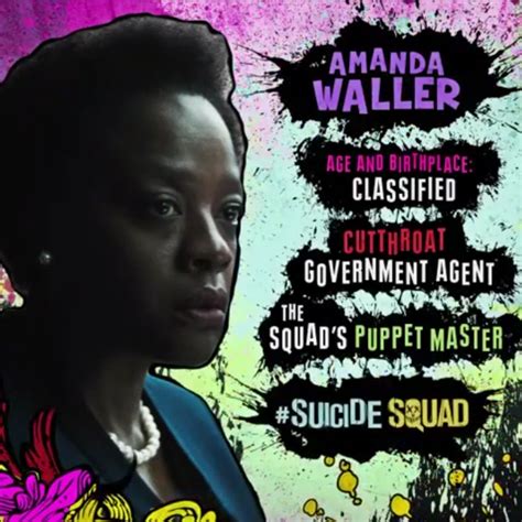 Suicide Squad Character perfil - Amanda Waller - Suicide Squad foto (39771956) - fanpop