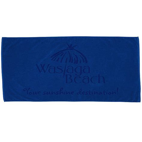 4imprint.com: Midsize Velour Beach Towel - Colors 157391-C