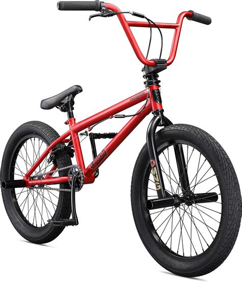 Mongoose Legion L20 20" Freestyle BMX Bike, Red: Amazon.co.uk: Sports & Outdoors