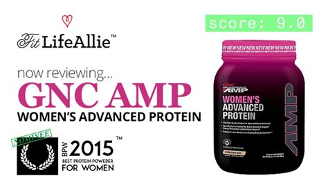 GNC AMP Women's Protein Review: It's the Real Deal