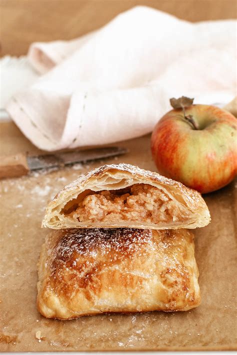 Easy apple hand pies with puff pastry