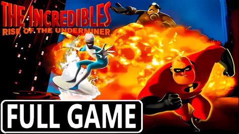 THE INCREDIBLES RISE OF THE UNDERMINER FULL GAME [XBOX] GAMEPLAY ...