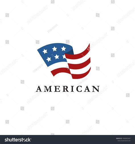 Abstract Simple United States America Flag Stock Vector (Royalty Free) 1956065347 | Shutterstock