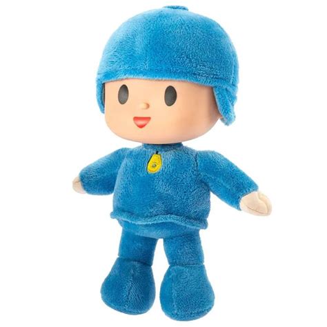 Bandai Pocoyo Plush Toy Spanish 25 cm Multicolor, Kidinn