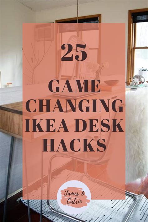 25 Ikea Desk Hacks That Will Inspire You All Day Long - james and catrin | Ikea desk hack, Desk ...