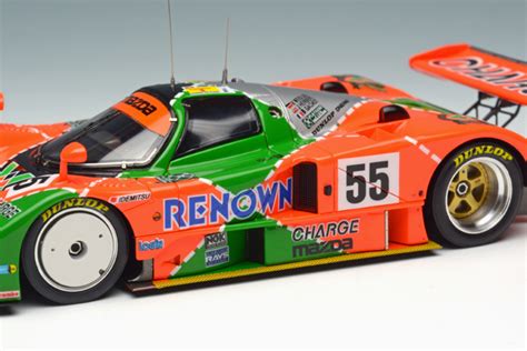 1991 Mazda 787B 24h Le Mans Winner by Make Up Co., LTD (1:43 scale ...