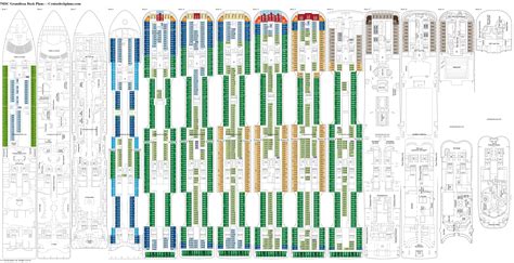 Msc Grandiosa Cruise Deck Plans