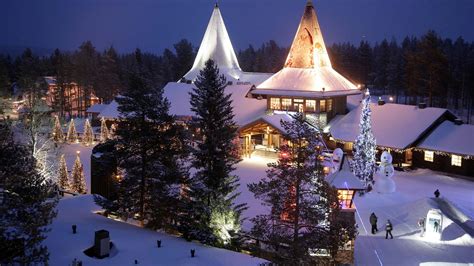 Santa Claus Village in Finnish Lapland. Xmas at North Pole : Nordic Visitor