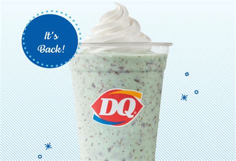 Dairy Queen Shakes Things Up with their Classic Mint Chip Shake