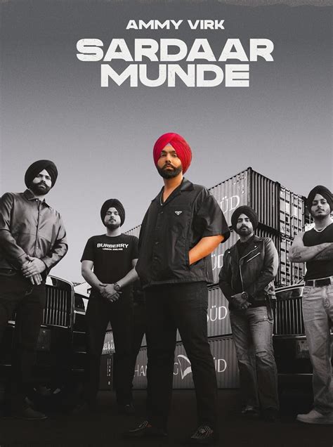 Sardaar Munde - Ammy Virk MP3 Song Lyrics - Punjabi Pollywood