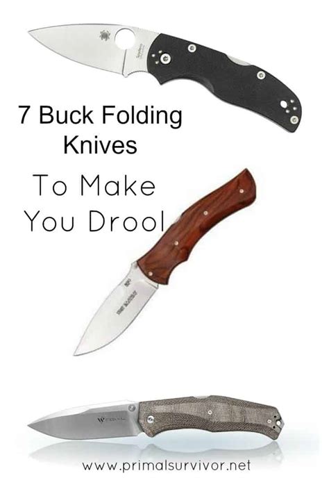 10 Of The Best Buck Folding Knives That Will Make Every Hunter Drool