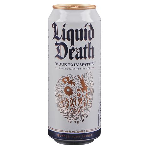 Liquid Death Mountain Water 16oz Cans - Applejack