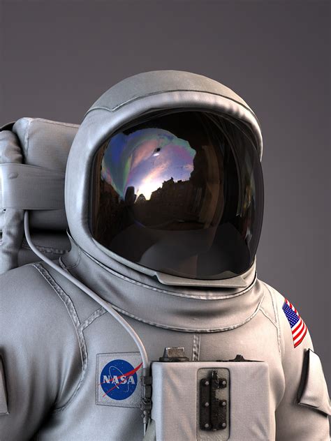 NASA Astronaut Apollo 3D Model rigged MAX OBJ 3DS FBX C4D LWO LW LWS | CGTrader.com