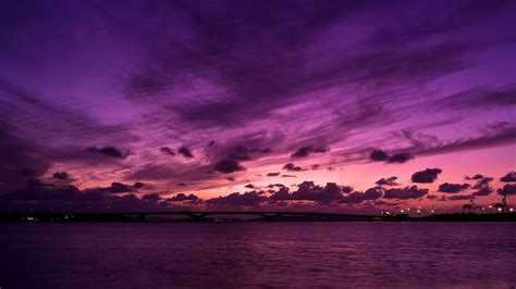 Aesthetic Purple Sky Wallpaper - Largest Wallpaper Portal