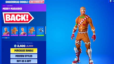 mineral stykke føderation gingerbread man skin fortnite sammenbrud ...