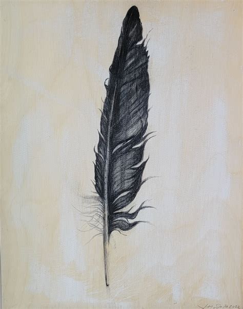 Raven Feather (sold) - Attic Gallery