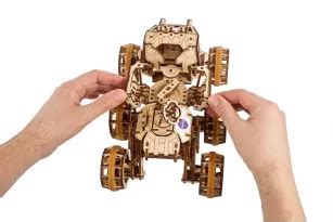 Ugears DIY 3D model kit Manned Mars Rover