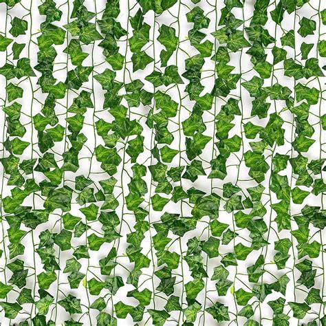 Amazon.com: HATOKU 18 Pack 126 Feet Fake Vines with Fake Leaves for Bedroom Fake Leaves ...