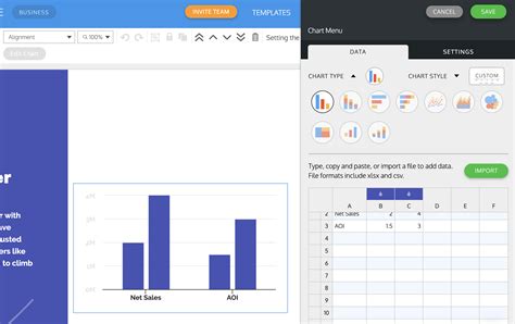 Venngage Free Graph Maker | Make Stunning Charts & Graphs Easily