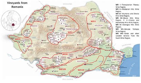 1 Romanian vineyards and wine regions (WRs) | Download Scientific Diagram