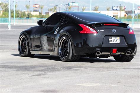 Nissan 370Z Black CCW HS540 Wheel | Wheel Front