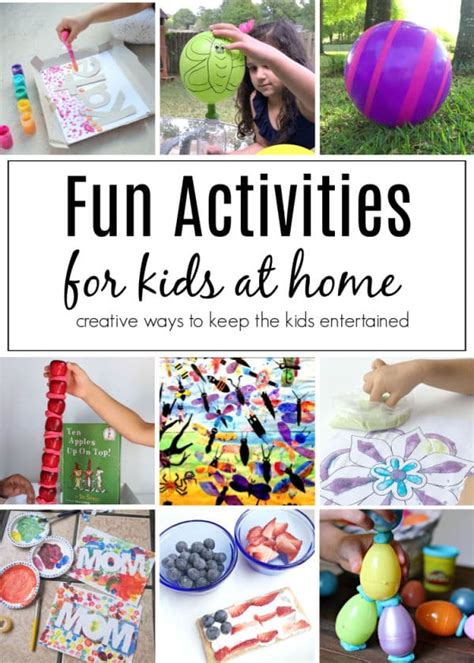 fun-activities-for-kids-at-home-1 - The Educators' Spin On It