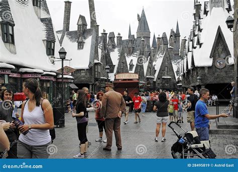 Harry Potter in the Universal Studios Editorial Stock Image - Image of ...