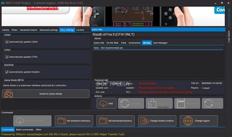 Wii U USB Helper 0.6.1.655 - Download, Review, Screenshots