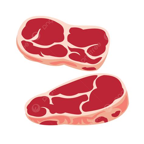 Meat Beef Red Vector, Meat, Beef, Meat Vector PNG and Vector with ...