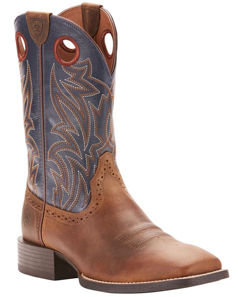 Ariat Men's Sidebet Western Boots - Square Toe | Boot Barn