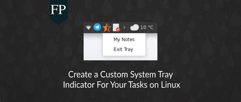 Create A Custom System Tray Indicator For Your Tasks On Linux