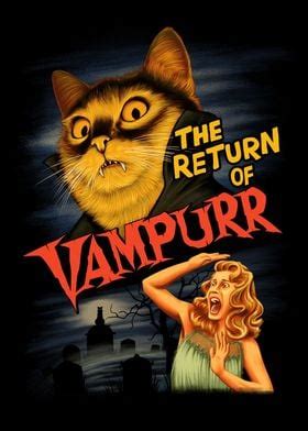 'The Return of Vampurr' Poster by Khairul Anam | Displate