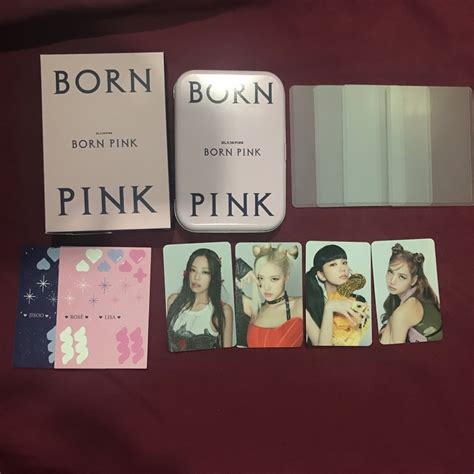 Blackpink Born Pink Official Merchandise Loose - Photocard + Toploader Kit | Shopee Malaysia