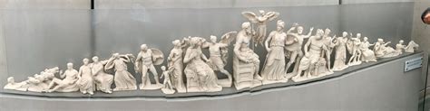 Reconstruction of the East Pediment of Parthenon...Zeus & Athena in ...