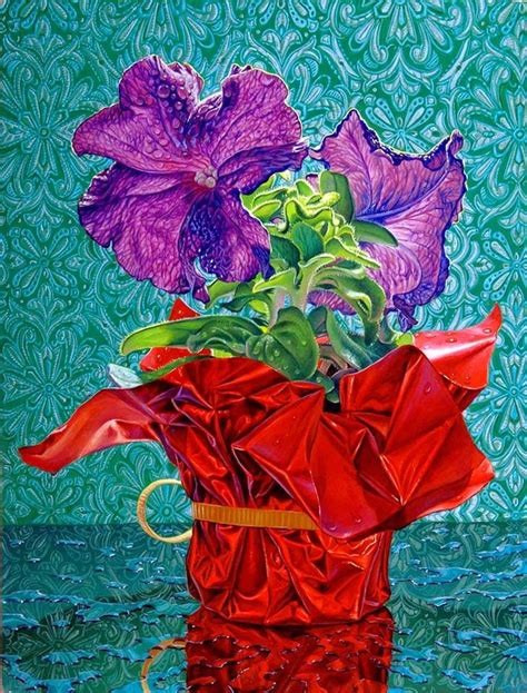 Eric Wert, 1976 ~ Hyperrealist Floral Still Life painter | Painting, Still life art, American ...