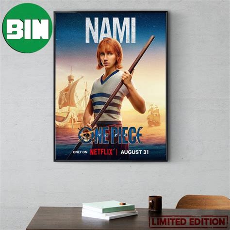 Nami One Piece Live Action Netflix Poster Canvas - Binteez