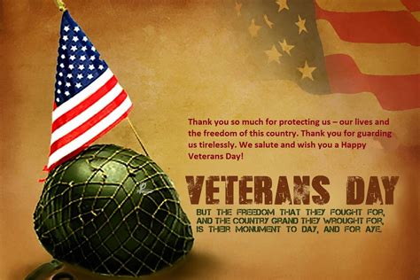 [Thank You Message To Veterans] Happy Veterans Day Quotes & Sayings ...