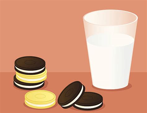 Royalty Free Milk And Cookies Clip Art, Vector Images & Illustrations - iStock