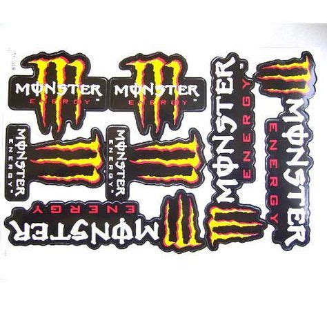 monster energy stickers | Decal Sticker High Quality Monster Energy Motorcycle Car Tank Tuning ...