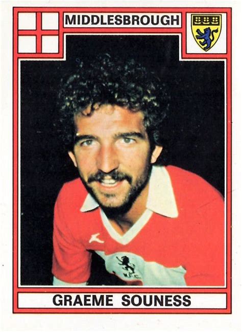 Graeme Souness of Middlesbrough in 1976. | Graeme souness, Trading card database, Middlesbrough