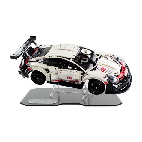 Display stand for LEGO® Technic: Porsche 911 RSR (42096) — Wicked Brick