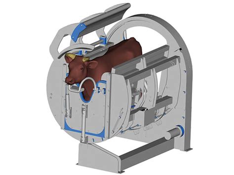 The User Manual of Halal Cattle Rotary Killing Box for Cow/Beef Slaughterhouse Equipment Line ...