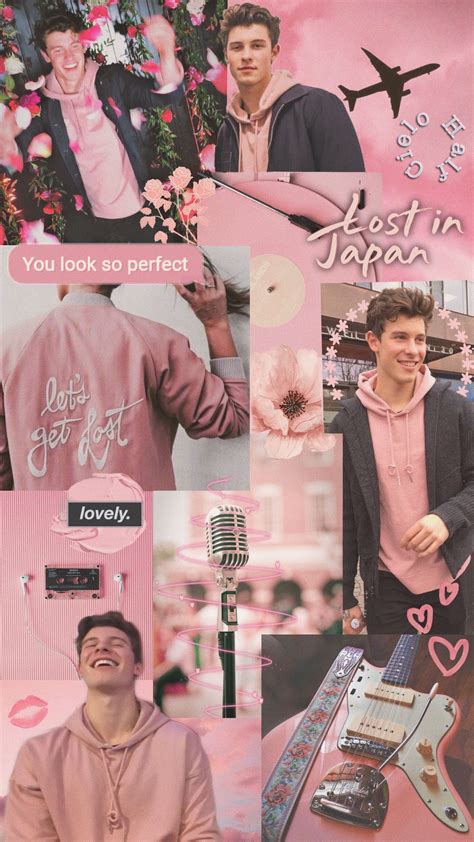 the collage shows two men in pink shirts and one is singing into a ...