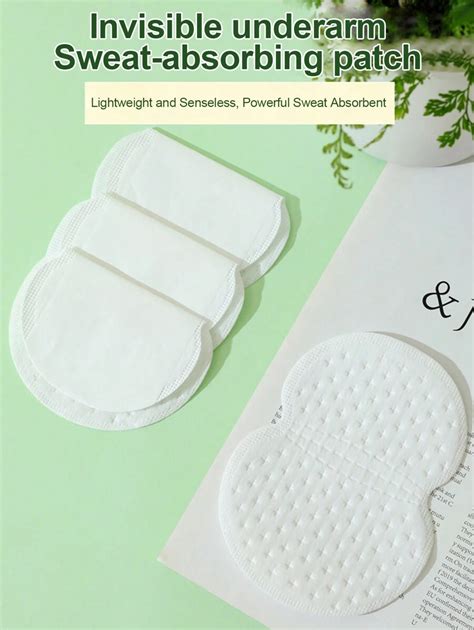 50 Pcs Armpit Sweat Pads, Underarm Sweat Pads, Disposable Sweat Pads For Sweating Women & Men ...