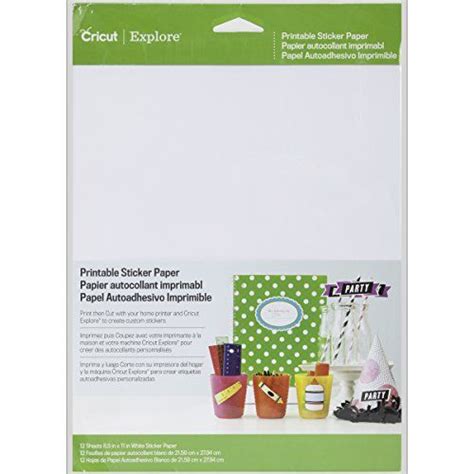 Cricut Printable Sticker Paper for Scrapbooking | Cricut sticker paper, Sticker paper, Printable ...