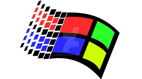 Windows 95 Logo by Mikemclean on DeviantArt