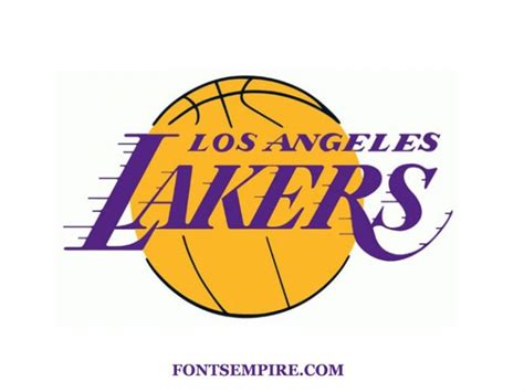 Lakers Font Free Download - Fonts Empire